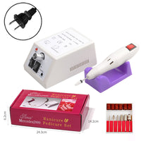 HKM-999123 Electric Nail Sander and Polishing Tool for Manicure and Toenail Care, Multiple Colors Available