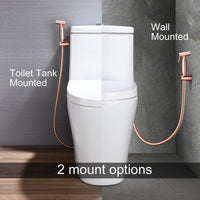 HKM-908307 Handheld Toilet Spray Bidet with Stainless Steel Hose for Easy Cleaning and Pet Bathing