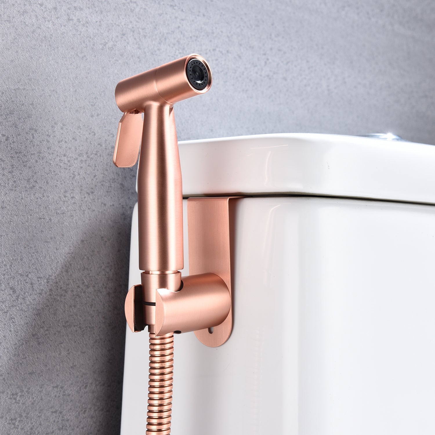 HKM-908307 Handheld Toilet Spray Bidet with Stainless Steel Hose for Easy Cleaning and Pet Bathing