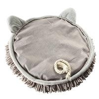 HKM-323859 Pet Training Sniffing Pad - Interactive Anti-Boring Blanket for Dogs and Cats (45x45cm, Gray)