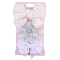 HKM-101139 Child's Colorful Bowknot Hairband Headdress for Infants and Toddlers