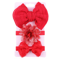 HKM-101139 Child's Colorful Bowknot Hairband Headdress for Infants and Toddlers