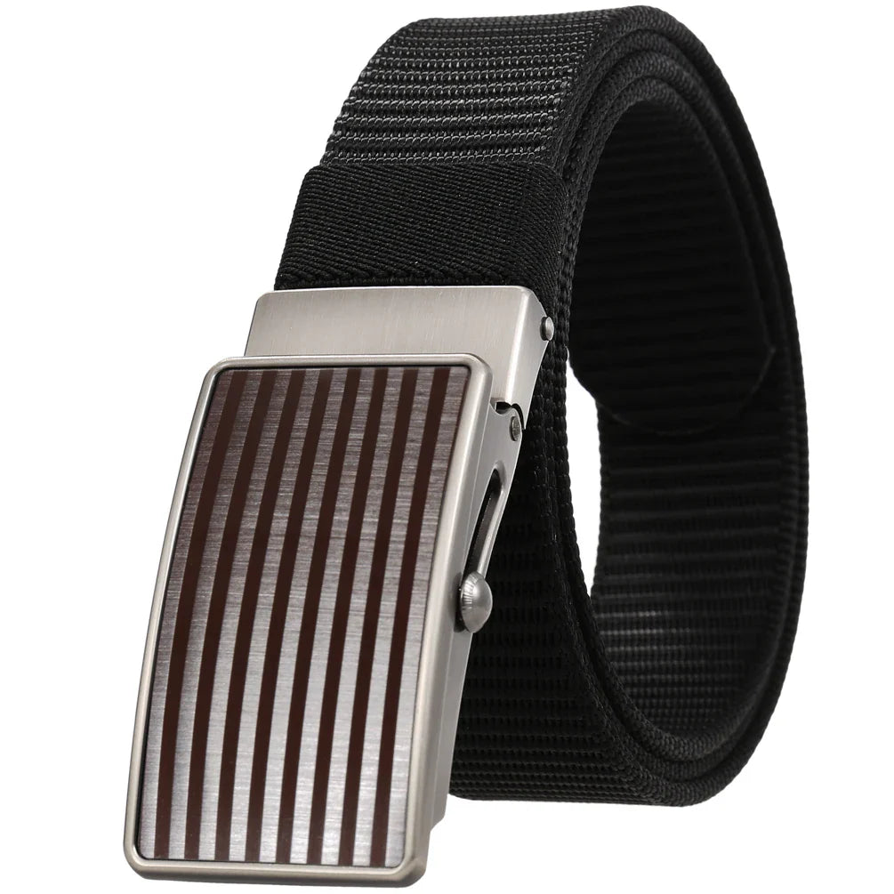 HKM-372307 Durable Nylon Roller Buckle Belt with Adjustable Design - Model LY36-23551-1
