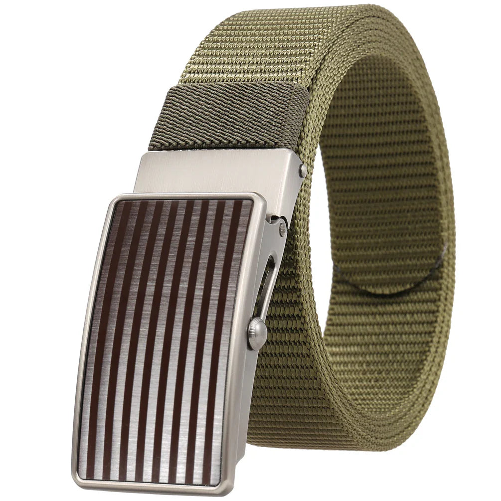 HKM-372307 Durable Nylon Roller Buckle Belt with Adjustable Design - Model LY36-23551-1