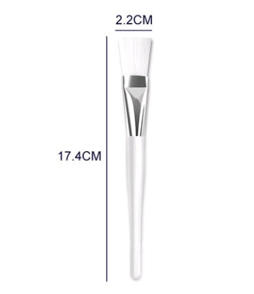 HKM-299539 Transparent Pen Holder Mask Brush with Soft Nylon Hair for Even Application