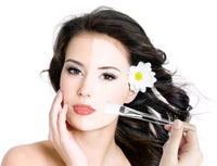 HKM-299539 Transparent Pen Holder Mask Brush with Soft Nylon Hair for Even Application