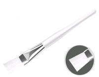 HKM-299539 Transparent Pen Holder Mask Brush with Soft Nylon Hair for Even Application