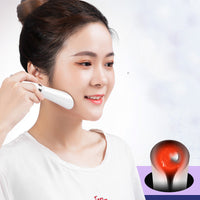 HKM-030163 Jade Eye Treatment Tool for Dark Circles, Wrinkles, and Puffiness with Ultrasonic Vibration and Hot Compress