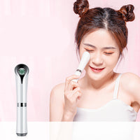 HKM-030163 Jade Eye Treatment Tool for Dark Circles, Wrinkles, and Puffiness with Ultrasonic Vibration and Hot Compress