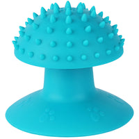 HKM-104211 Cat Self Grooming Brush and Scratcher with Cat Mint - Eco-Friendly Pet Hair Remover for Cats and Kittens