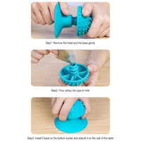 HKM-104211 Cat Self Grooming Brush and Scratcher with Cat Mint - Eco-Friendly Pet Hair Remover for Cats and Kittens