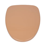 HKM-090387 Portable Toilet with Anti-Slip Pad - Brown Color