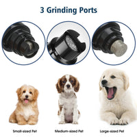 HKM-348947 Quiet Electric Pet Nail Grinder with Adjustable Speed and Ergonomic Design for Safe Nail Trimming
