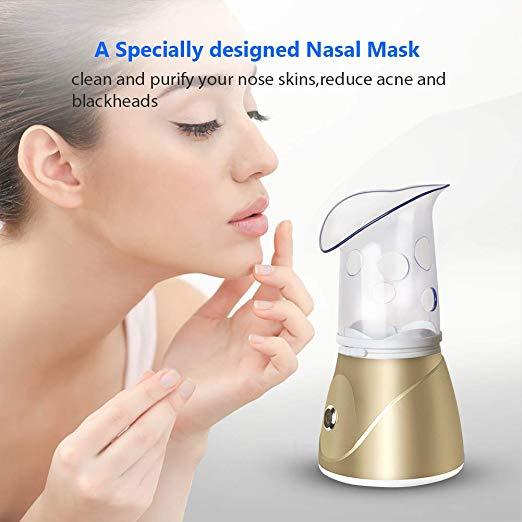 HKM-508563 Facial Steamer and Moisturizer with Silicone Covers for Enhanced Skincare