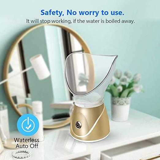 HKM-508563 Facial Steamer and Moisturizer with Silicone Covers for Enhanced Skincare