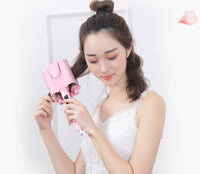HKM-180243 Omelet Head Curling Iron with 21mm-30mm Tourmaline Ceramic Barrel and Temperature Control for Wet and Dry Hair