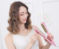 HKM-180243 Omelet Head Curling Iron with 21mm-30mm Tourmaline Ceramic Barrel and Temperature Control for Wet and Dry Hair