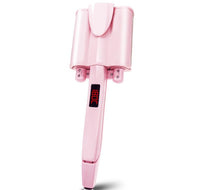 HKM-180243 Omelet Head Curling Iron with 21mm-30mm Tourmaline Ceramic Barrel and Temperature Control for Wet and Dry Hair
