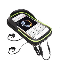 HKM-773075 Bicycle Cell Phone Pouch with Touchscreen Compatibility