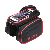 HKM-773075 Bicycle Cell Phone Pouch with Touchscreen Compatibility