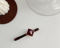 HKM-672851 Mini Bow Hair Clip - Original Design Small Hairpin for Side Hairstyles