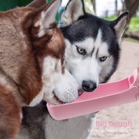 HKM-134675 Portable Dog Water Bottle with Foldable Design and Leak-Proof Features for All Dog Sizes