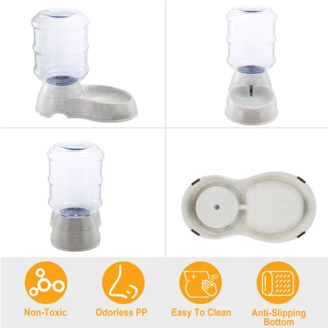 HKM-179603 Automatic Gravity-Flow Pet Water Dispenser for Fresh Hydration