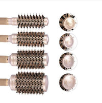HKM-814035 Professional Plastic and Nylon Hair Brush - 30.4cm, Lightweight Design for Daily Use