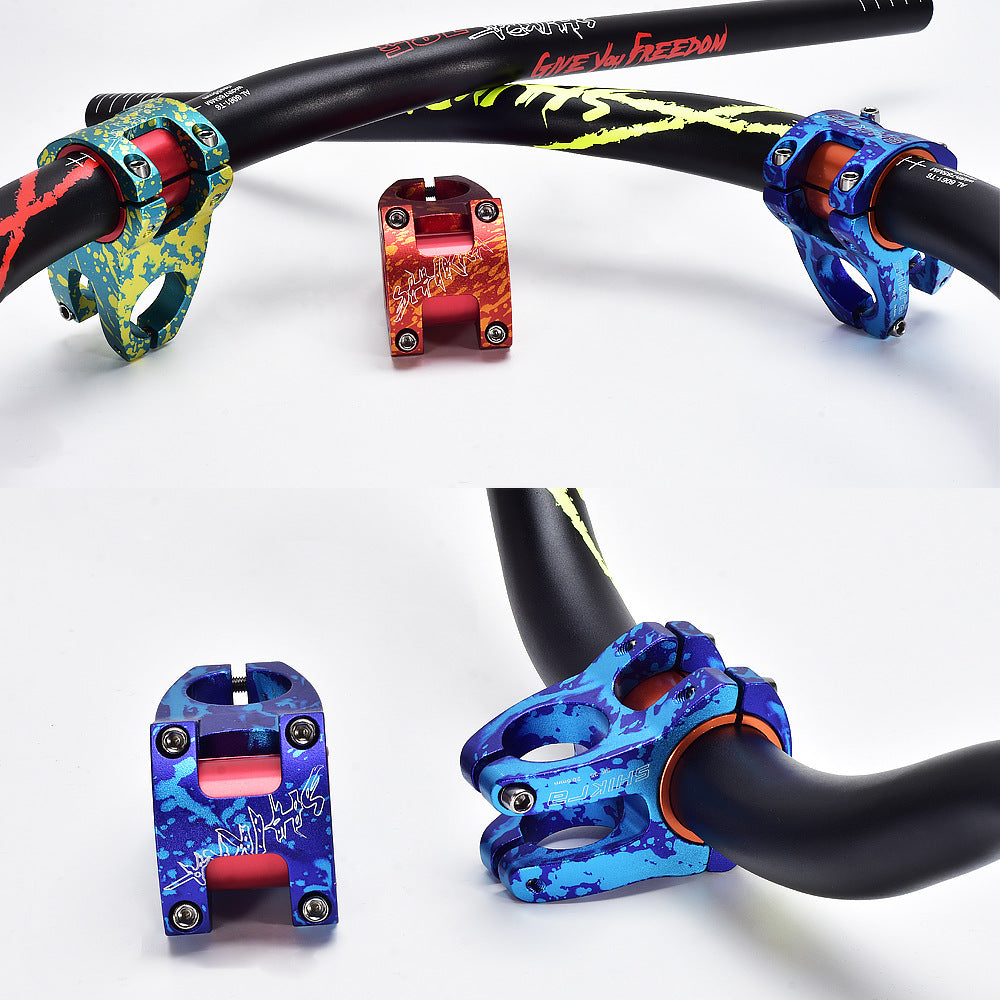 HKM-983187 Colorful Downhill Riser Stem for Mountain Bikes