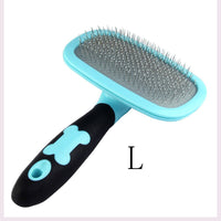 HKM-919507 Pet Grooming Brush for Dogs and Cats, Slicker Comb with Comfort Grip Handle for Easy Brushing and Massage