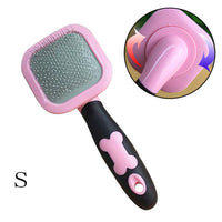 HKM-919507 Pet Grooming Brush for Dogs and Cats, Slicker Comb with Comfort Grip Handle for Easy Brushing and Massage