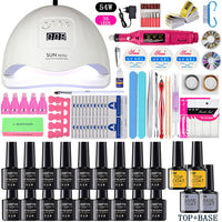 HKM-271635 Professional Manicure Set with Customizable Nail Polish Colors