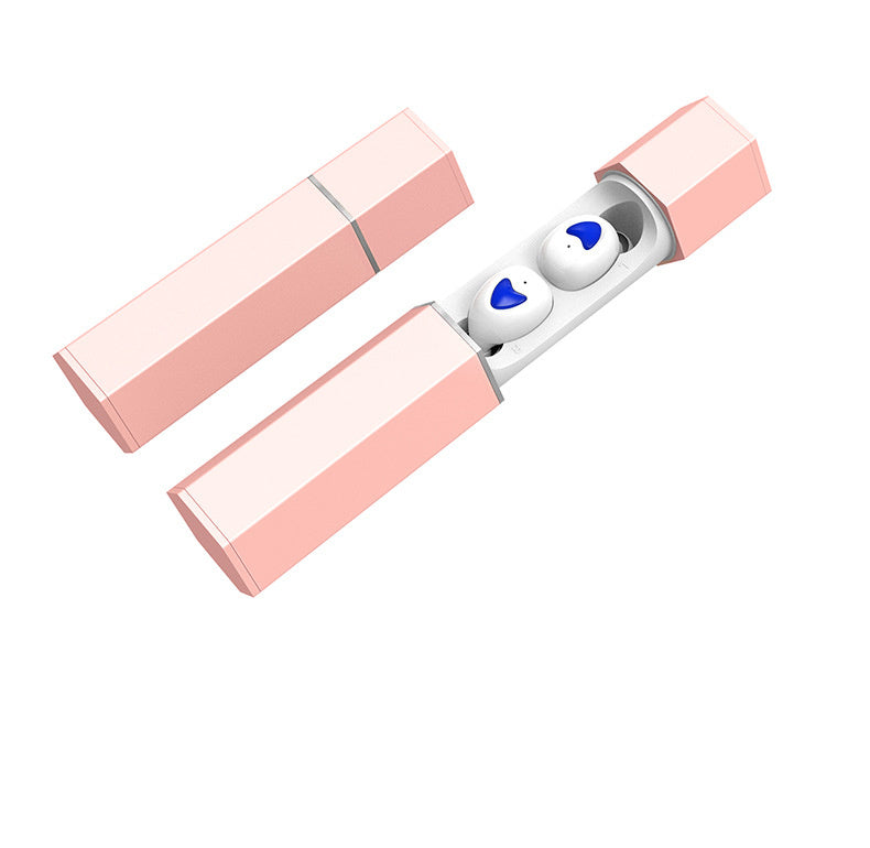 KTX-313299 Wireless In-Ear Headphones with Charging Case, Bluetooth V5.0, Obsidian Black, Haoxue Silver, Tyrant Gold, Rose Gold, Wine Red