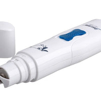 HKM-934163 Electric Pet Nail Grinder for Dogs and Cats - Safe, Quiet, and Effective Nail Clipper with Two Grinding Ports