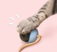 HKM-985171 Interactive Fitness Ball Toy for Cats - Fog Blue, Plastic, 48mm Diameter, 60g