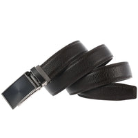 HKM-593939 Automatic Buckle Genuine Leather Belt - Model LY33-30001-5