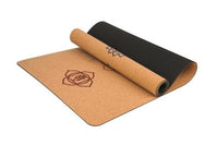 HKM-053011 7 Chakra Cork Yoga Mat for Balanced Energy and Eco-Friendly Practice