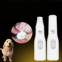 HKM-965779 Electric Nail Polisher for Pets - Safe and Quiet Dog & Cat Electric Nail Clipper with Battery Power