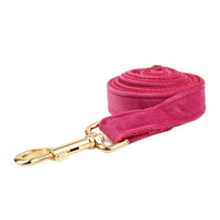 HKM-904659 Velvet Fabric Dog Collar with Leash, Bow, Flower, Dog Vest, and Poop Bag