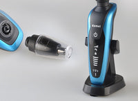HKM-710547 Waterproof Multifunctional Rechargeable Body Shaver with Stainless Steel Blade
