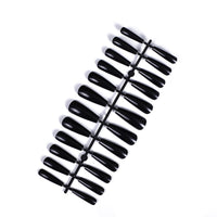 HKM-628627 24 Trapezoidal Long False Ballet Nails for Acrylic, Gel, or Fiberglass Designs