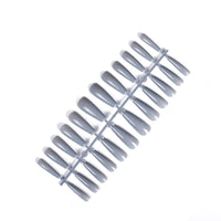 HKM-628627 24 Trapezoidal Long False Ballet Nails for Acrylic, Gel, or Fiberglass Designs