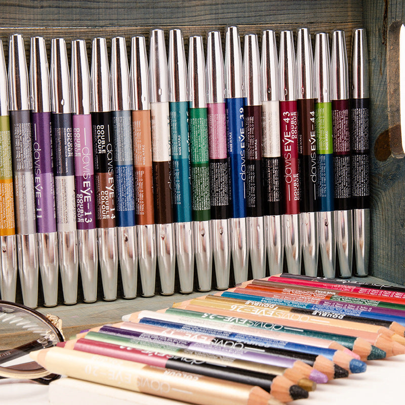 HKM-342355 Two-Tone Multicolor Eyeshadow Pen for Vibrant Eye Looks
