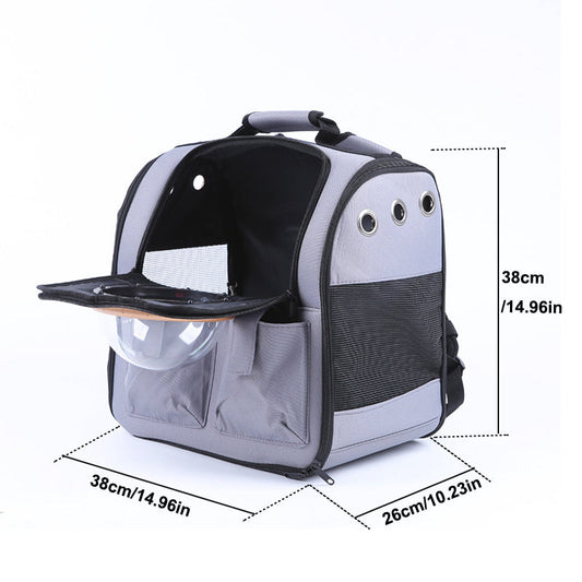 HKM-054803 Pet Space Backpack for Comfortable Travel with Your Furry Companion