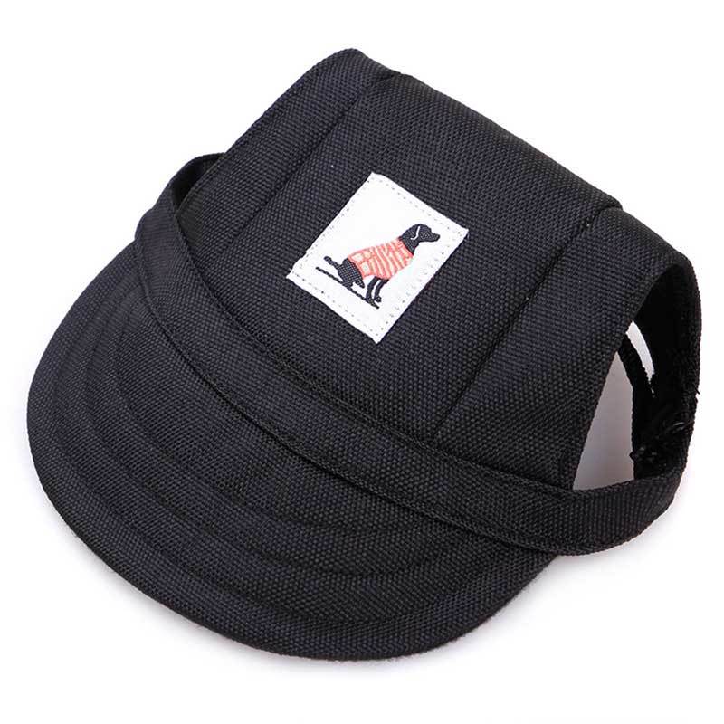 HKM-831571 Dog Baseball Cap for Small to Medium Pets - Adjustable Polyester Hat for Puppies, Cats, and Toy Dogs