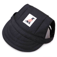 HKM-831571 Dog Baseball Cap for Small to Medium Pets - Adjustable Polyester Hat for Puppies, Cats, and Toy Dogs