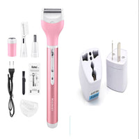 HKM-447251 4-in-1 Rechargeable Multi-Functional Shaver for Eyebrow, Nose, Ear, and Armpit Hair Removal