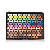 HKM-013523 149-Color Pearlescent Honeycomb Eyeshadow Palette - Solid Color Selection