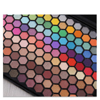 HKM-013523 149-Color Pearlescent Honeycomb Eyeshadow Palette - Solid Color Selection