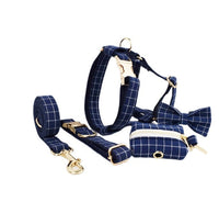 HKM-080531 Soft Fabric Velvet Pet Collar with Leash, Bow, Flower, Vest, and Poop Bag - Scalable Sizes XS to XL